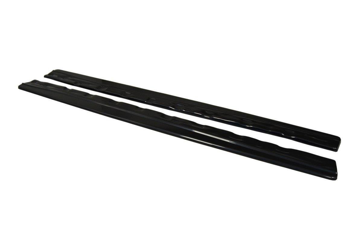 Seitenschweller Ansatz für Honda Civic Mk9 Facelift schwarz matt