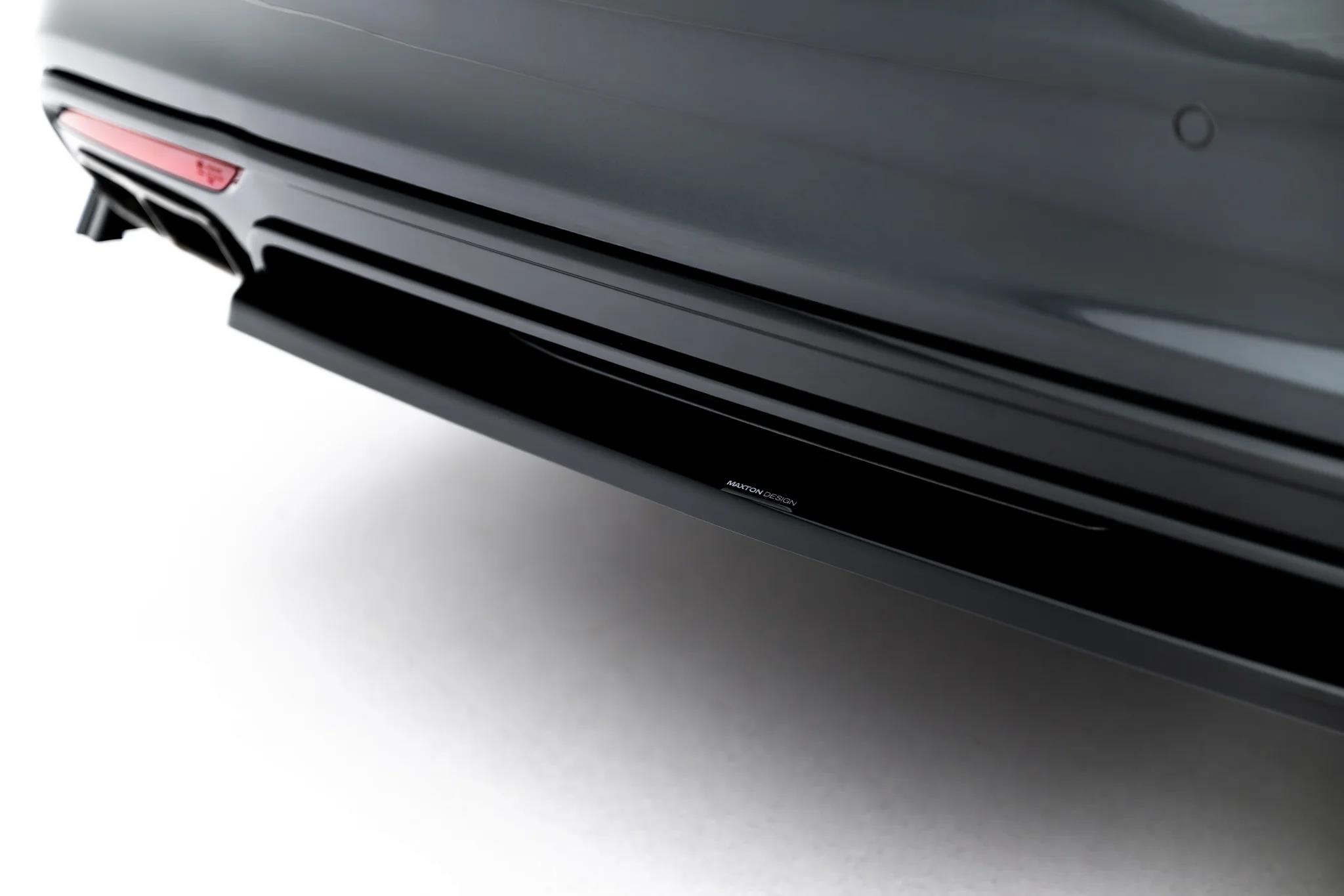 Heckansatz V.2 Mercedes-Benz S AMG-Line W222 schwarz Hochglanz