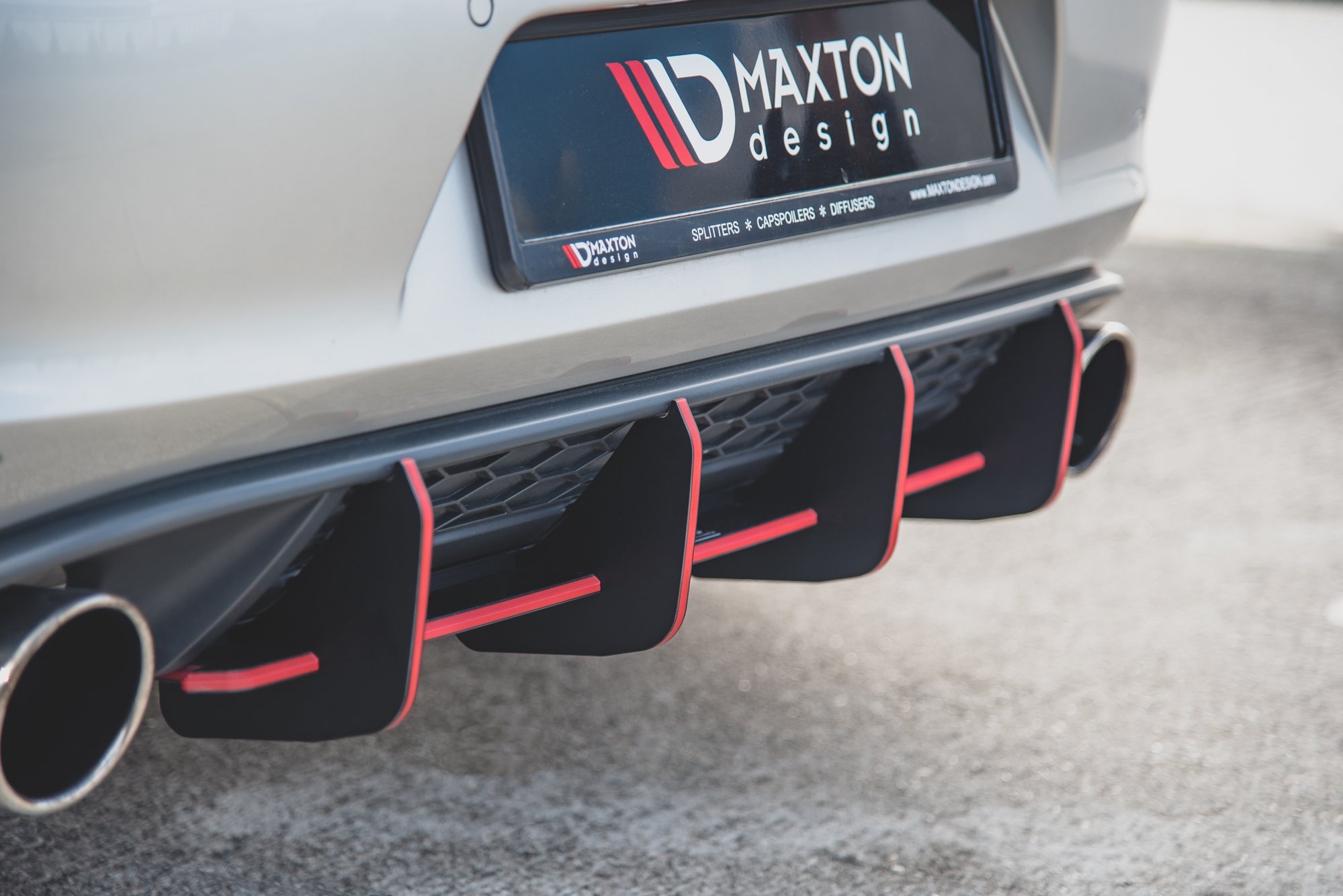Street Pro Heckschürze V.1 für VW Golf 7 GTI