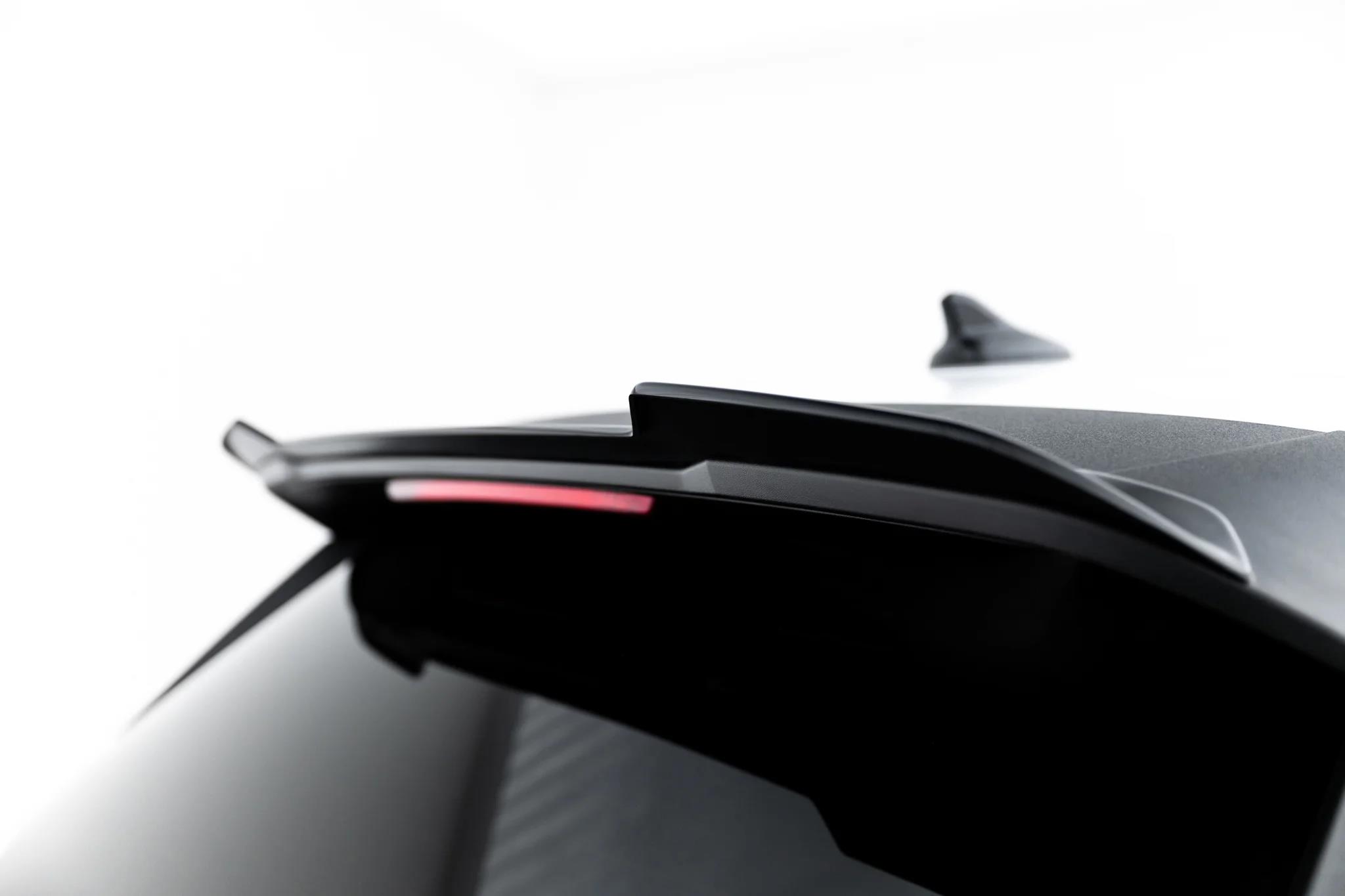 Heckspoiler Lippe Skoda Elroq RS Mk1 schwarz Hochglanz