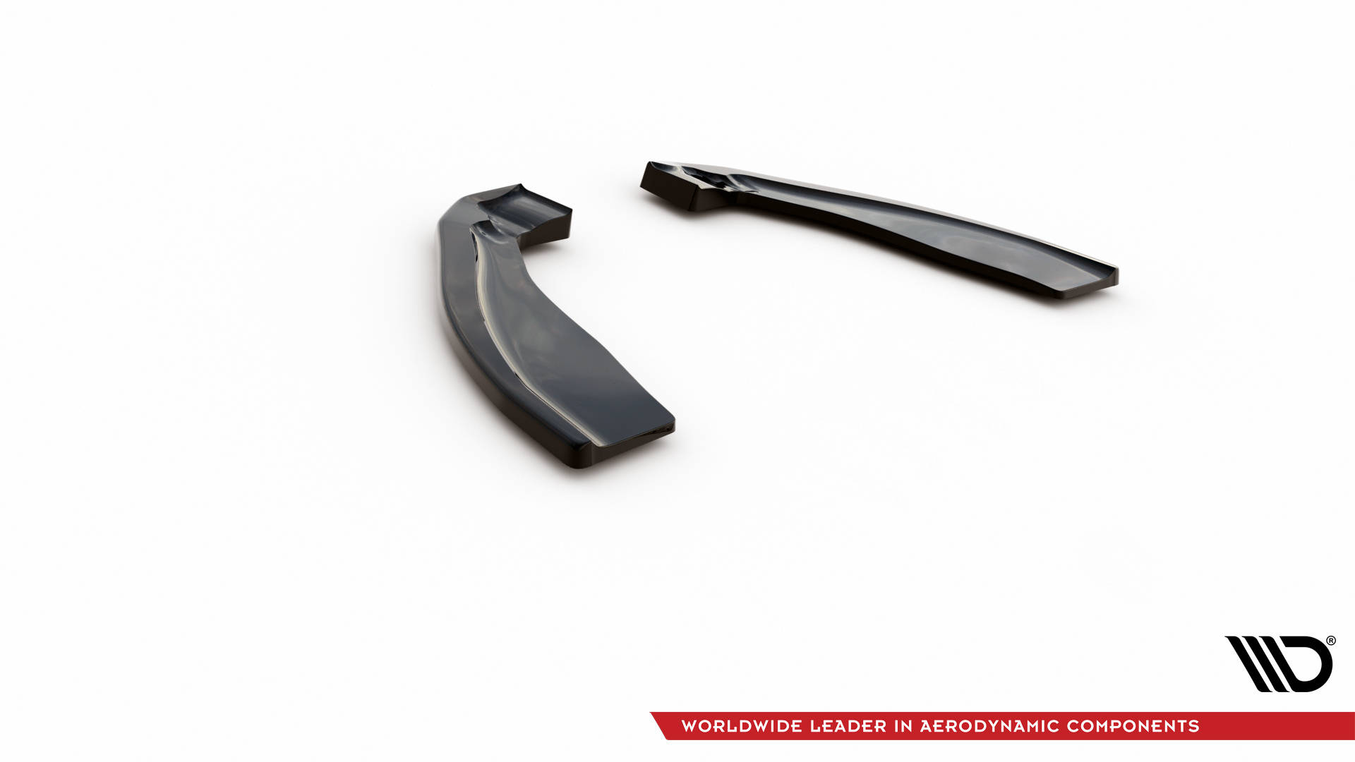 Street+ Heck Ansatz Flaps passend für BMW X6 M F86 schwarz Hochglanz