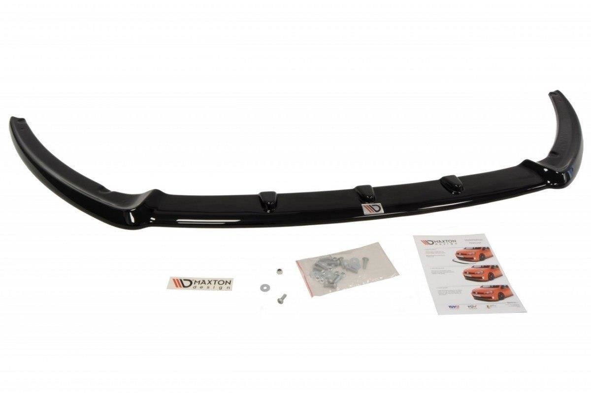 Street+ Spoilerlippe Front Ansatz passend für Ford Focus ST Mk3 CUPRA schwarz Hochglanz