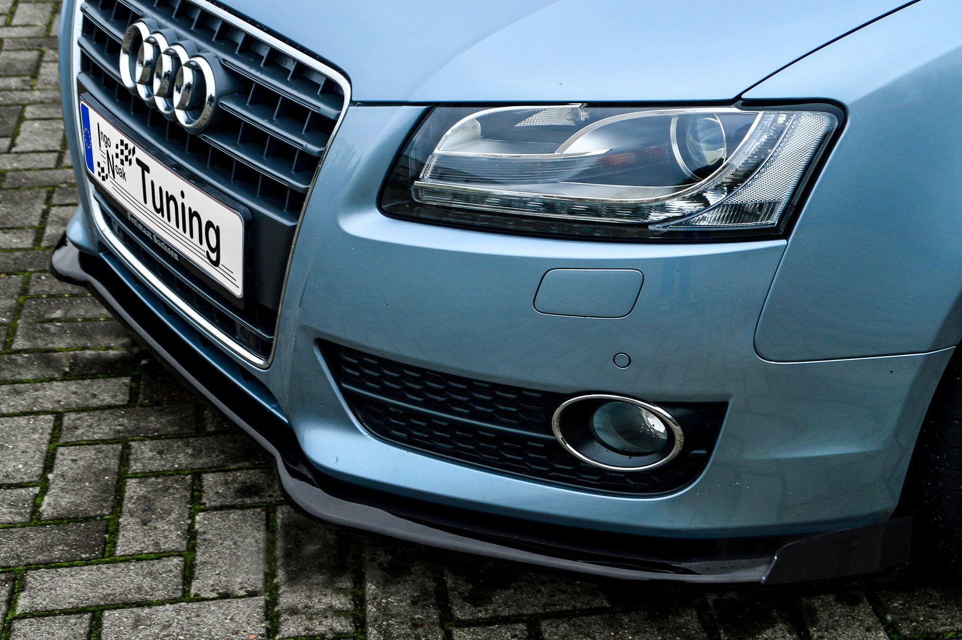 Cup Frontspoilerlippe mit Wing V2 für Audi A5 B8 Bj. 2005-2011 Carbon Optik