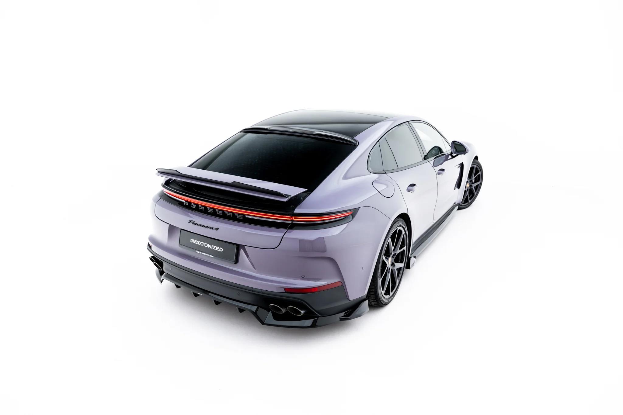 Heckspoiler Lippe Porsche Panamera 4 / 4S E-Hybrid / 4 E-Hybrid 972 schwarz Hochglanz