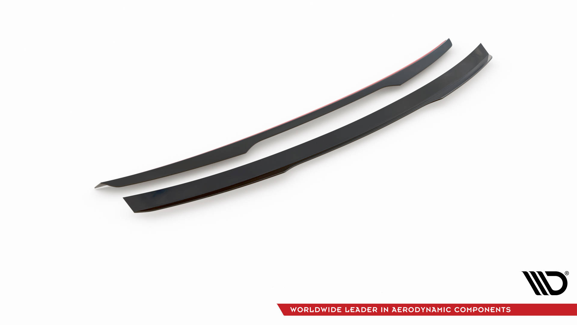 Heck Spoiler Aufsatz Abrisskante passend für Audi A5 Coupe 8T schwarz Hochglanz