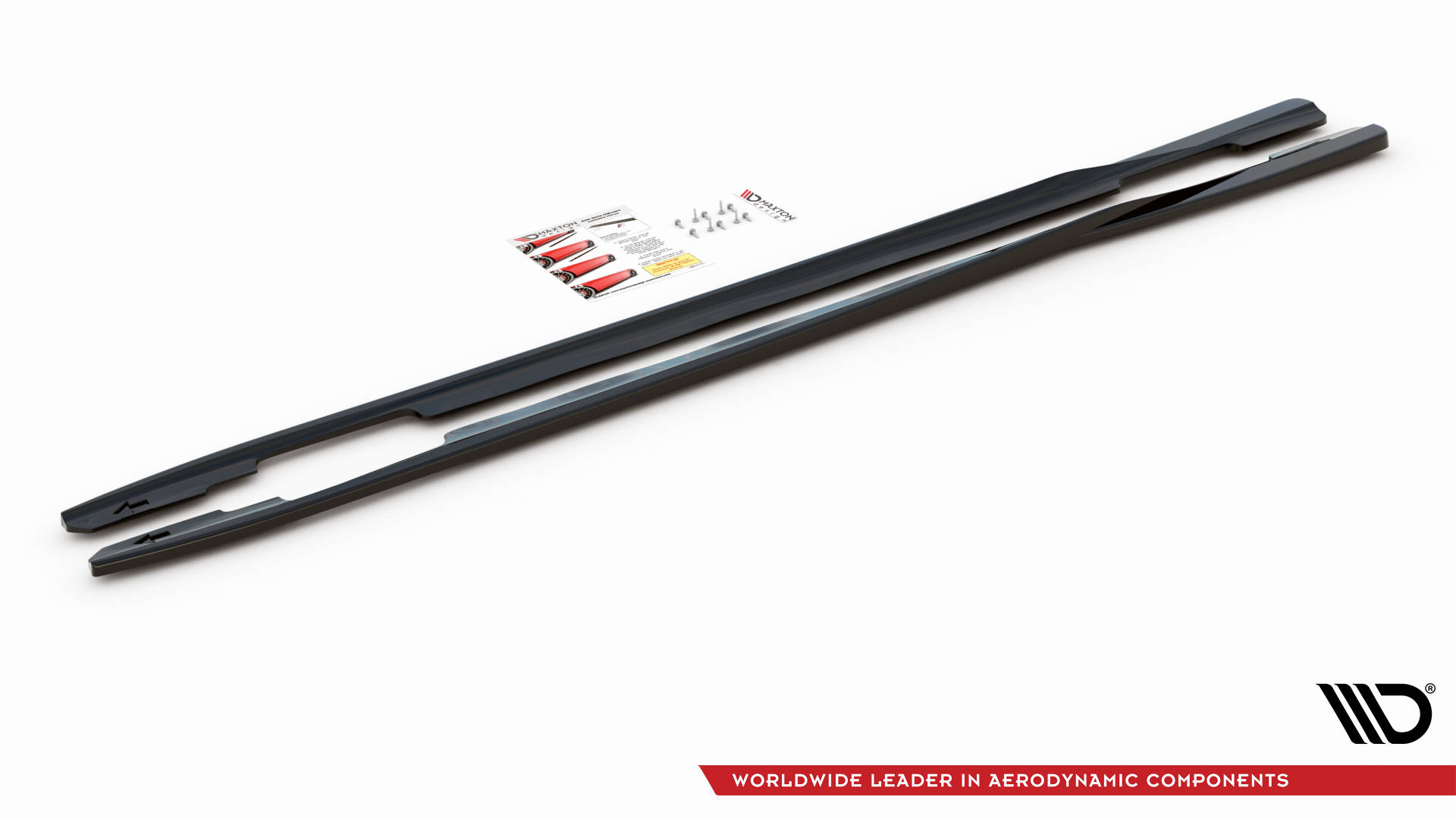 Street+ Seitenschweller Leisten passend für Ford Mondeo ST-Line Mk5 FL schwarz Hochglanz