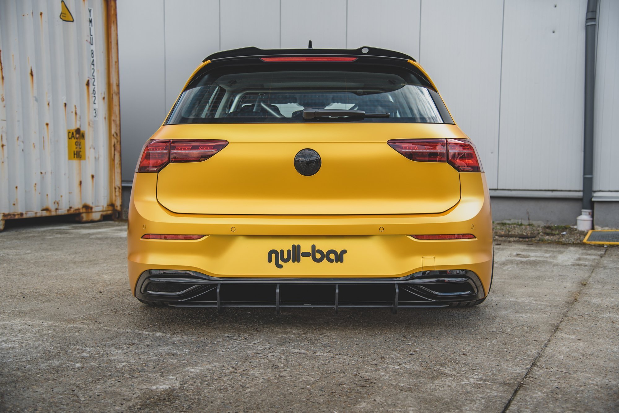 Robuste Racing Heckschürze V.2 für Volkswagen Golf Mk8