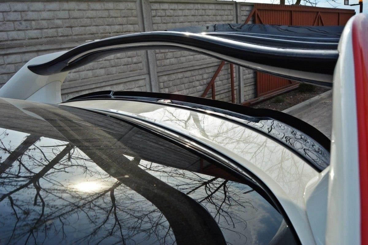 Spoiler CAP für n.2 HONDA CIVIC IX TYPE R schwarz Hochglanz