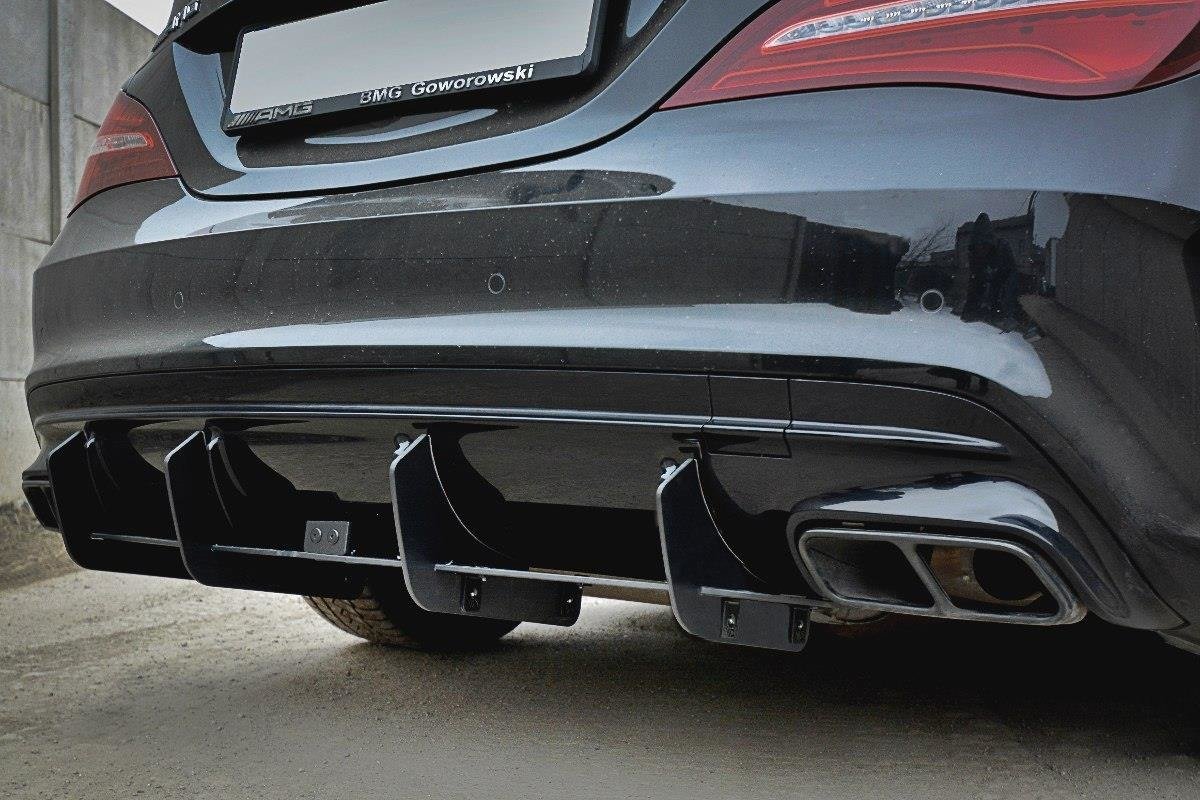 Heckschürze V.2 für Mercedes CLA A45 AMG C117 Facelift