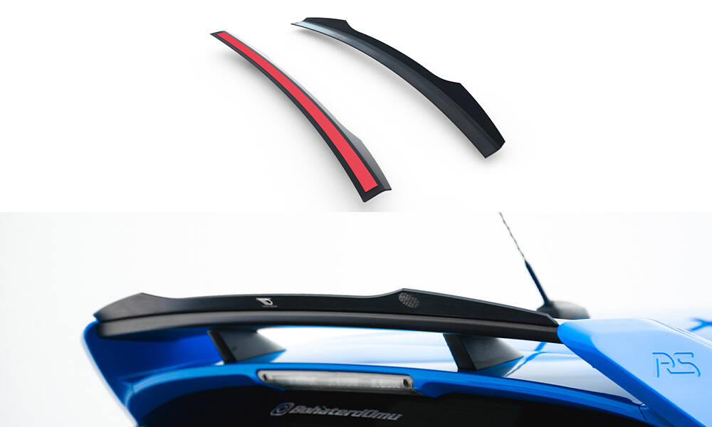Spoiler CAP V.2 für Ford Focus RS Mk3 schwarz Hochglanz
