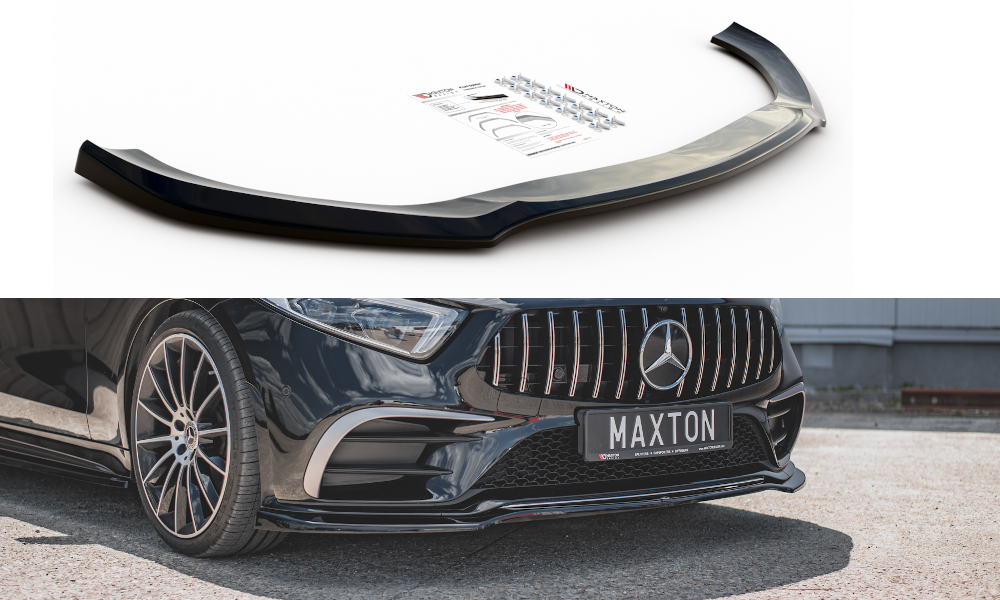 Front Ansatz V.3 für Mercedes-AMG CLS 53 C257 schwarz Hochglanz