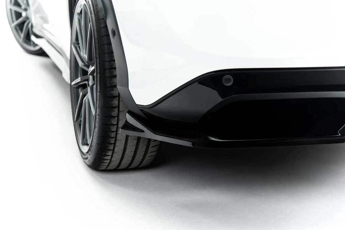 Diffusor RACE passend für VW T-Roc R-Line Mk2 schwarz Hochglanz