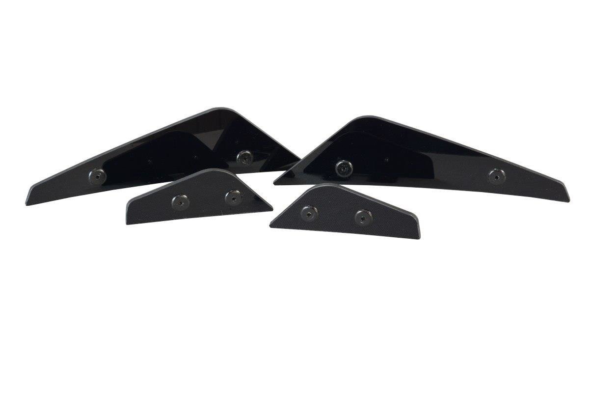 Stoßstangen Flaps Wings vorne Canards für Ford Fiesta Mk8 ST/ ST-Line