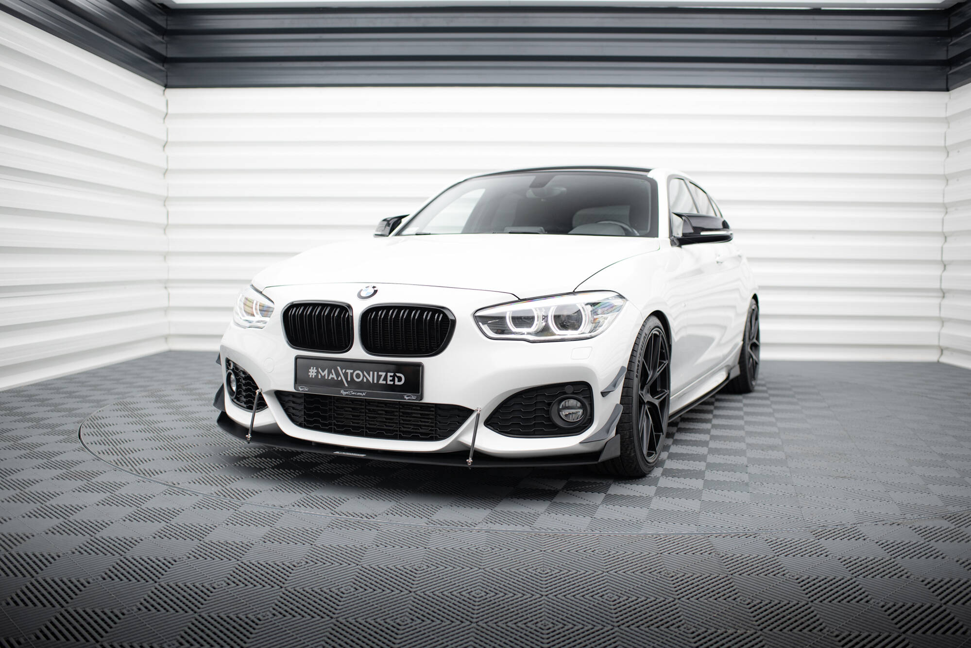Racing Front Ansatz V.2 für BMW 1er F20/F21 M-Power FACELIFT