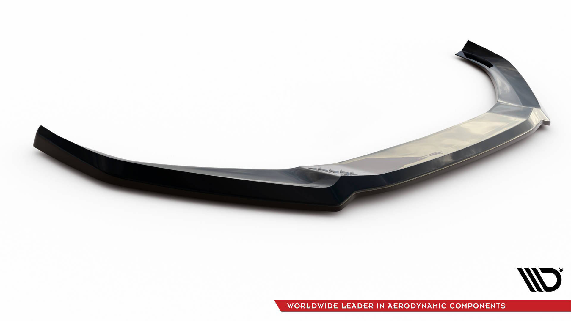 Street+ Spoilerlippe Front Ansatz V.4 passend für Audi S4 / A4 S-Line B9 schwarz Hochglanz