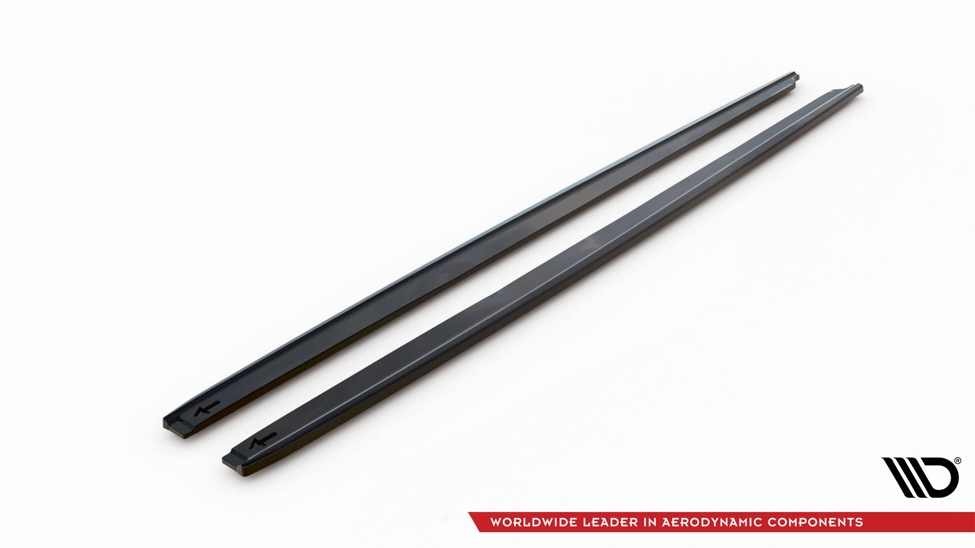 Street+ Seitenschweller Leisten V.2 passend für Toyota Yaris Mk4 schwarz Hochglanz