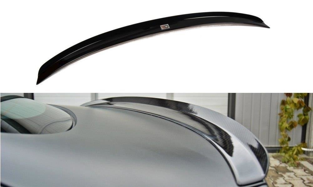 Heckspoiler Lippe passend für Aston Martin V8 VANTAGE schwarz Hochglanz