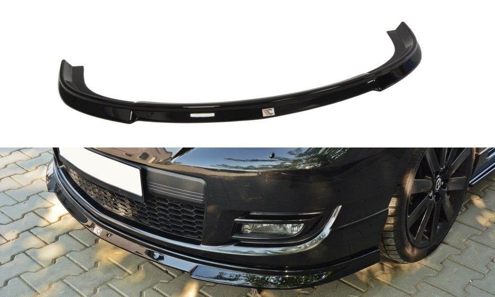 Street+ Spoilerlippe Front Ansatz passend für Mazda 3 MPS Mk1 schwarz Hochglanz
