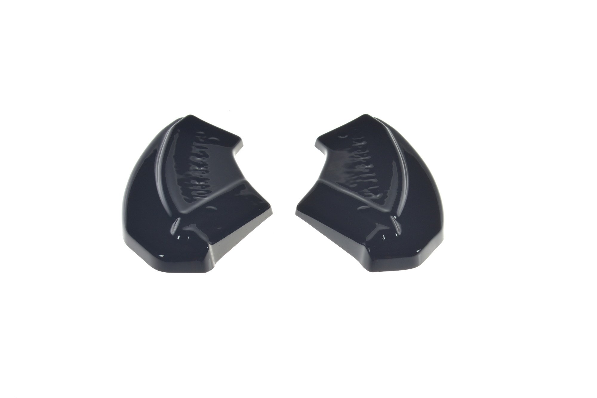 Heck Ansatz Flaps Diffusor für Audi TT RS 8S schwarz Hochglanz