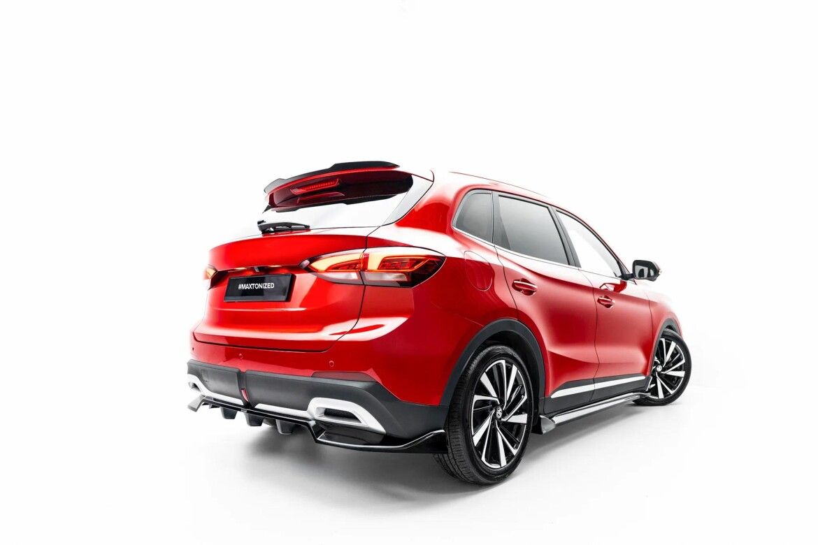 Diffusor RACE passend für MG ZS Mk2 schwarz Hochglanz