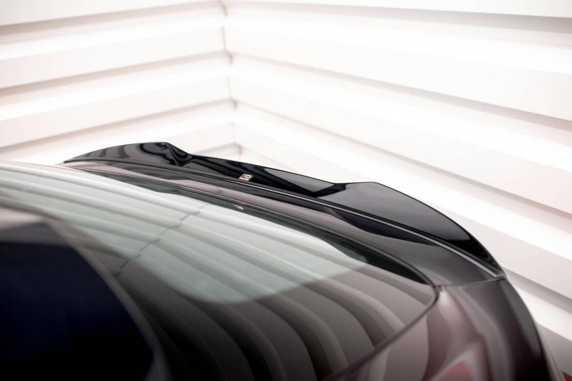 Heckspoiler Lippe 3D passend für BMW X4 M-Paket G02 schwarz Hochglanz
