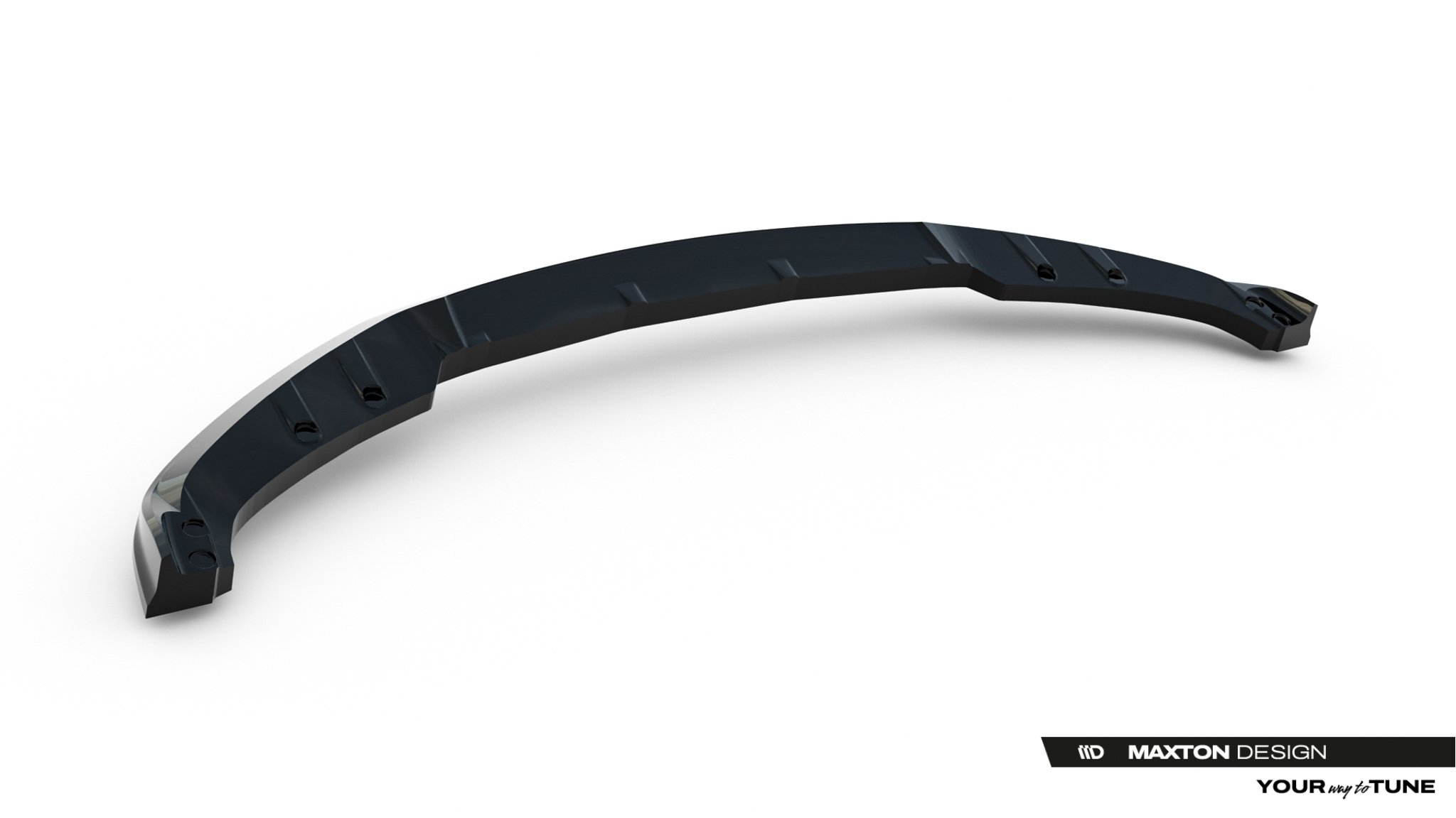 Frontlippe passend für BMW 3er Sportline Limousine / Touring F30 / F31 schwarz Hochglanz
