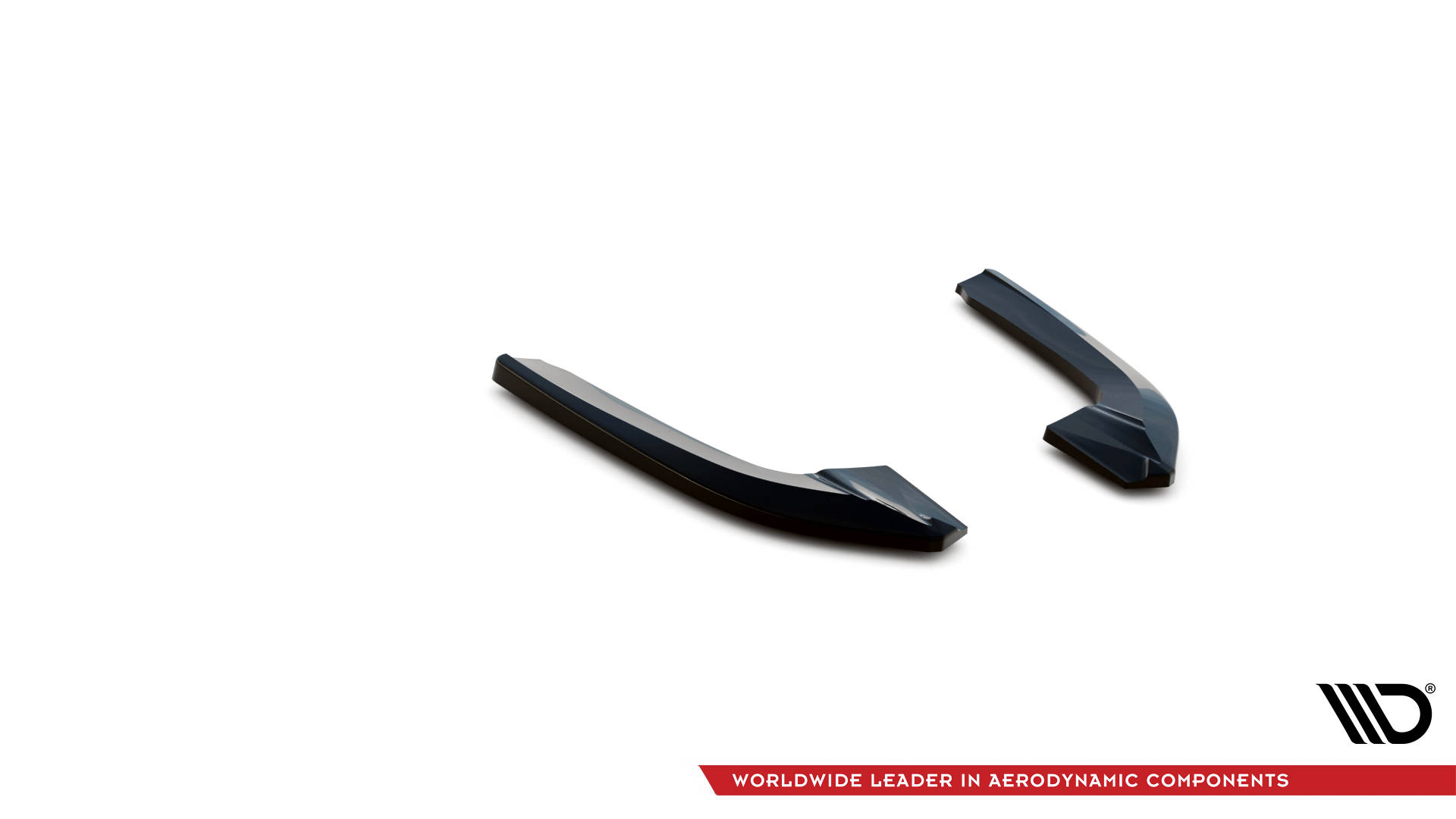 Street+ Heck Ansatz Flaps passend für Audi RS3 Limousine 8Y schwarz Hochglanz