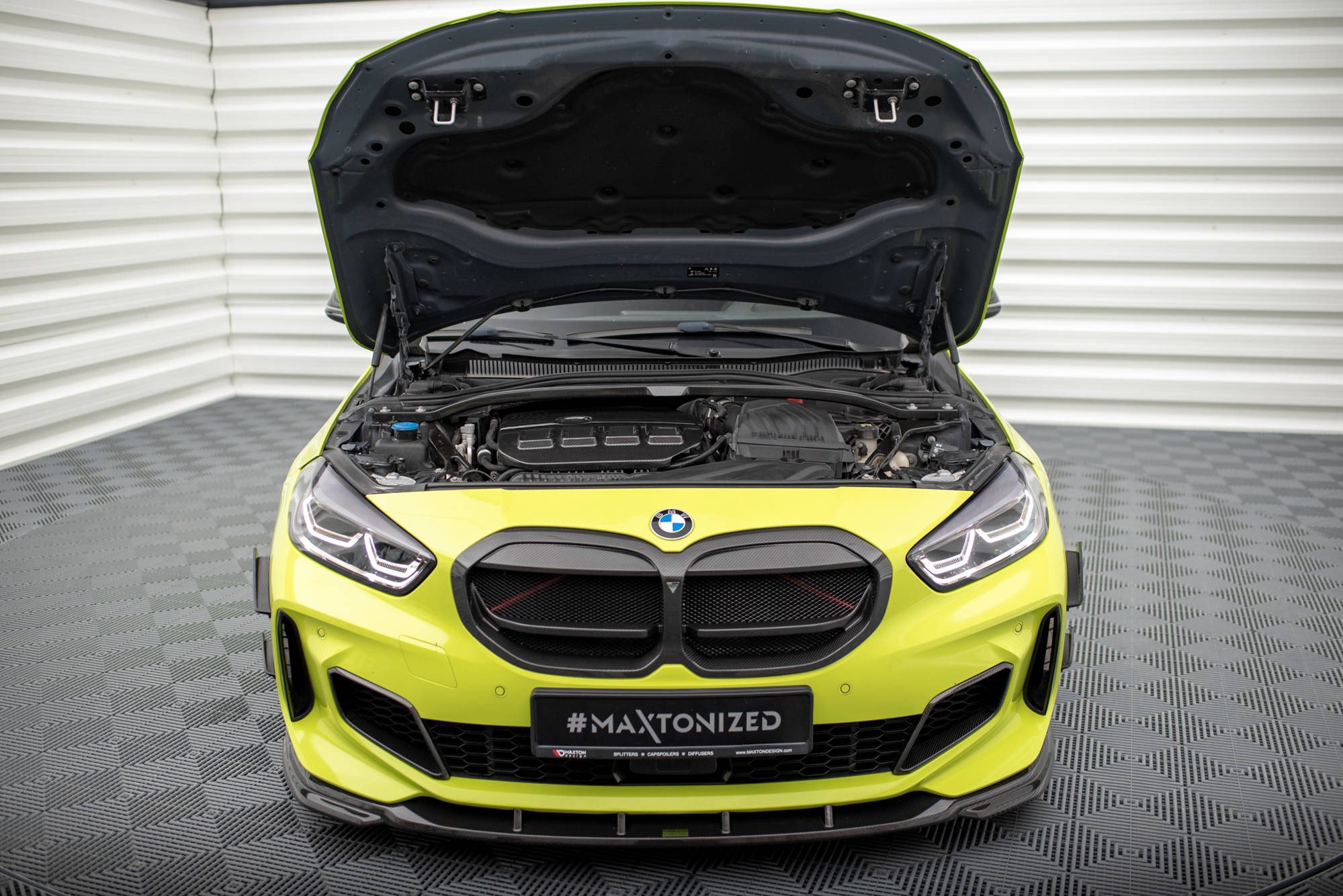 Carbon Fiber Engine Cover Motor Abdeckung passend für BMW 1er F40 M135i