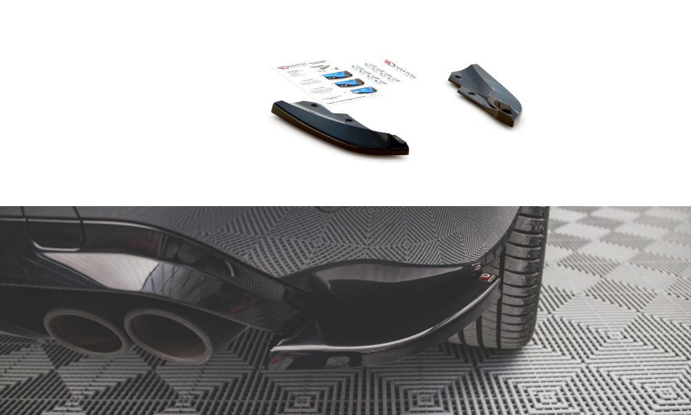 Diffusor Flaps V.1 passend für CUPRA Formentor VZ Mk1 / Mk1 FL schwarz Hochglanz