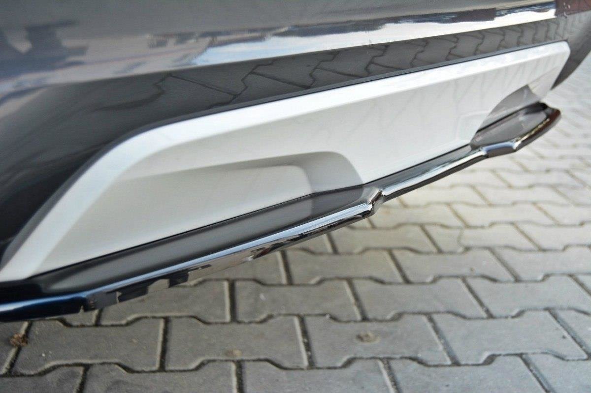 Heckansatz BMW X4 M Paket schwarz Hochglanz