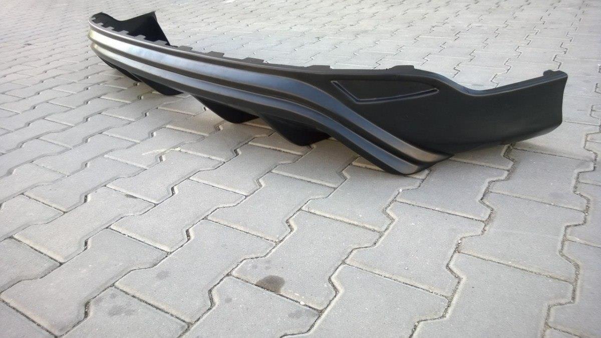 Street+ Heck Ansatz Diffusor passend für Ford Focus ST Mk3 RS Look ABS Kunststoff
