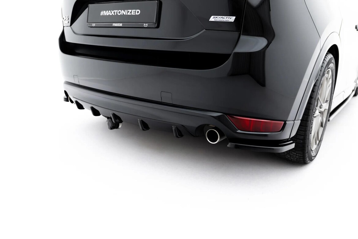 Diffusor passend für Mazda CX-5 Mk2 schwarz Hochglanz