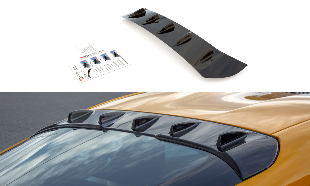 Heckscheiben Spoiler für Toyota Supra mk5 schwarz matt
