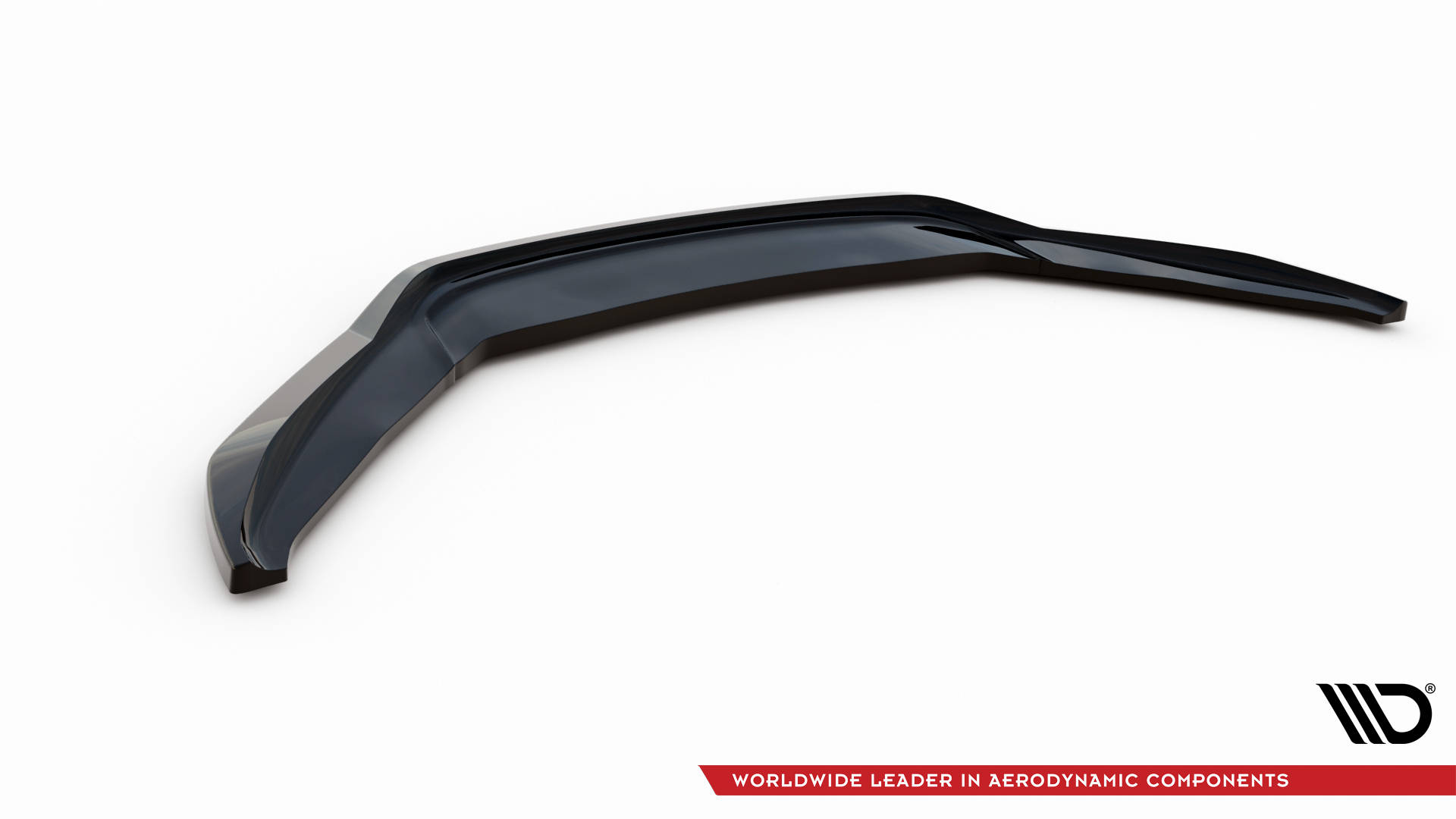 Street+ Spoilerlippe Front Ansatz V.2 passend für VW Scirocco Mk3 schwarz Hochglanz