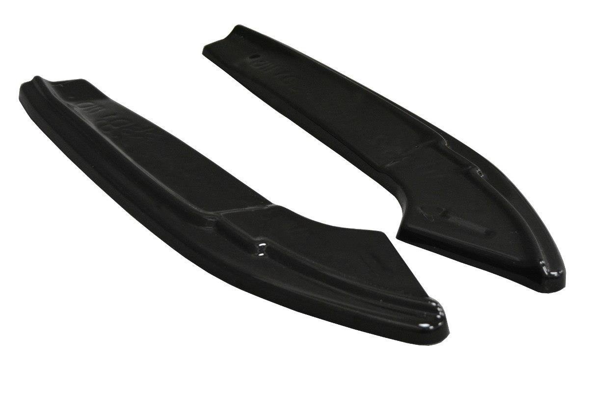 Heck Ansatz Flaps Diffusor für Audi A5 F5 S-Line schwarz Hochglanz