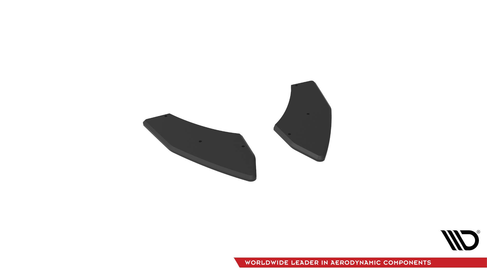 Street Pro Heck Ansatz Flaps passend für Audi S3 8Y rot