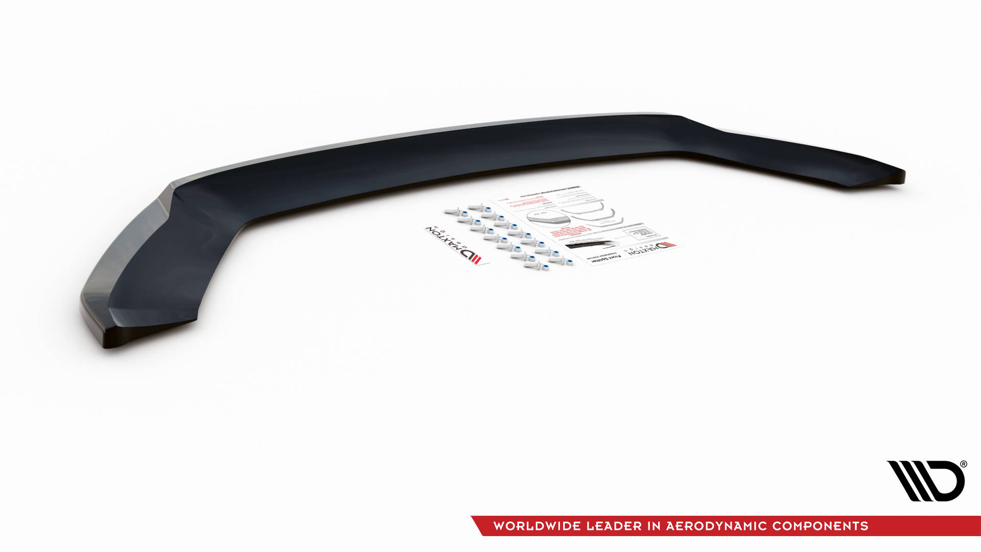 Street+ Spoilerlippe Front Ansatz V.2 passend für Seat Leon FR / CUPRA Mk3 schwarz Hochglanz