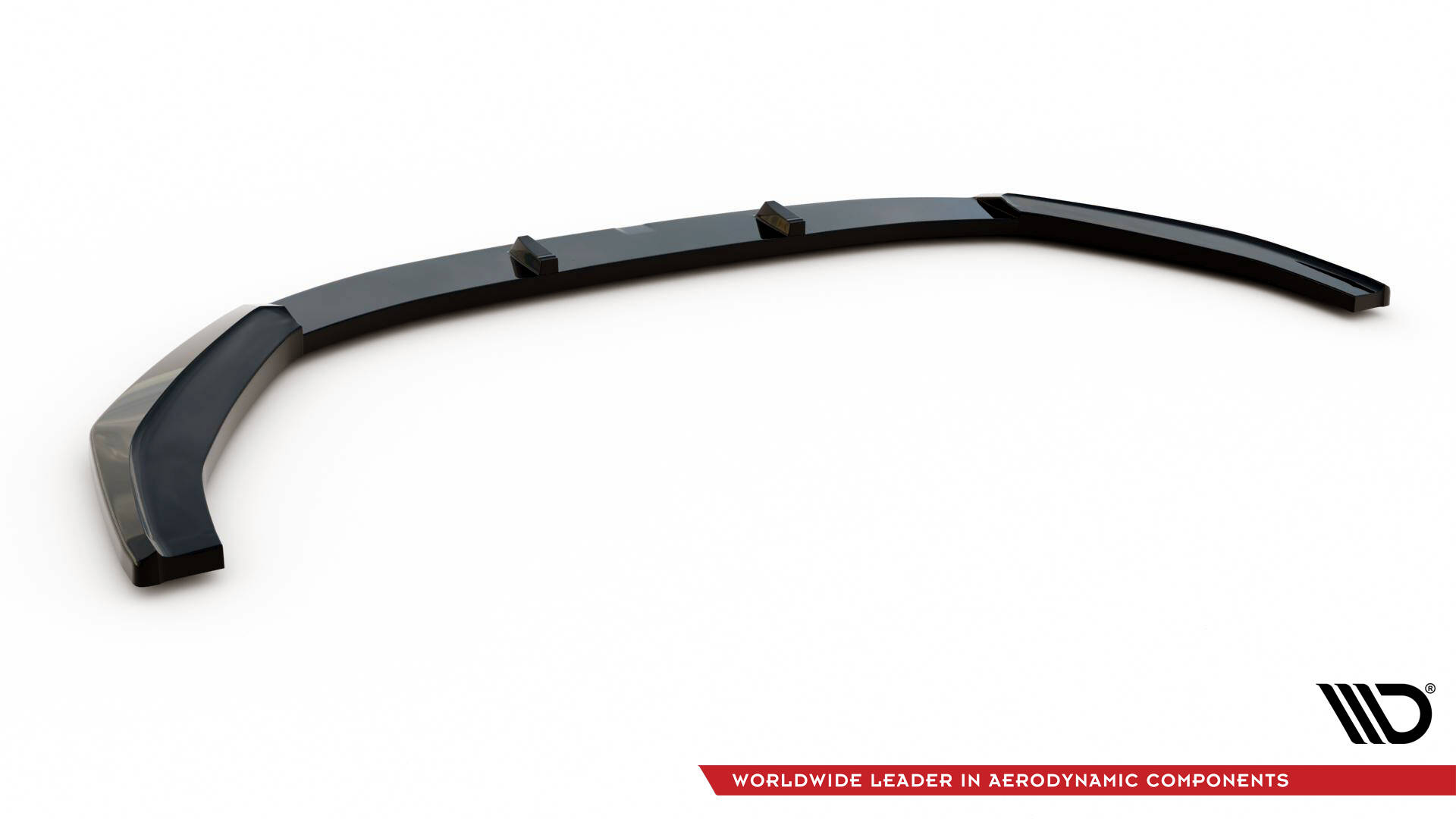 Front Ansatz V.1 für Audi RS4 B9 schwarz Hochglanz