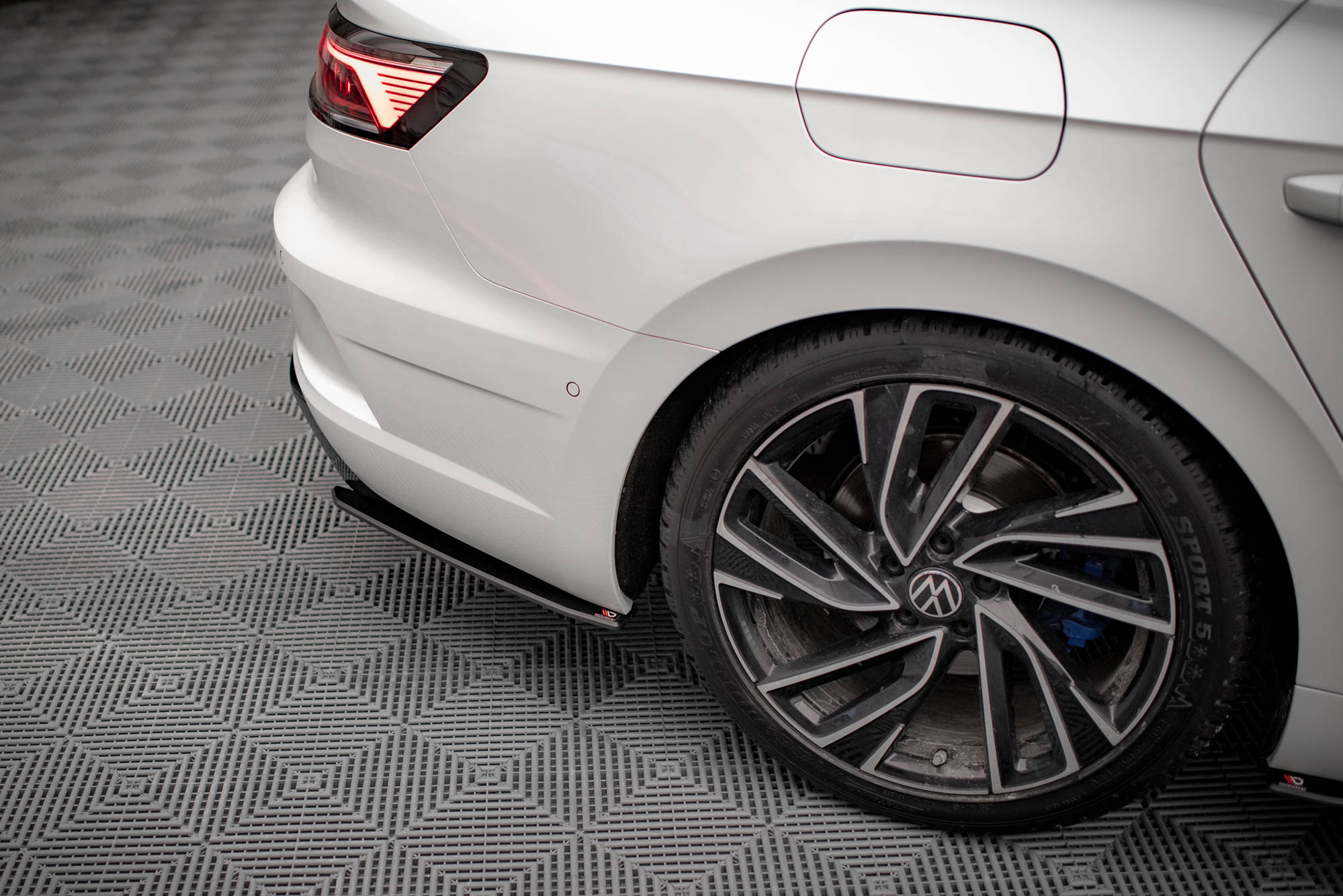 Street Pro Heck Ansatz Flaps passend für VW Arteon R Limousine / Shooting Brake Mk1 Faceift