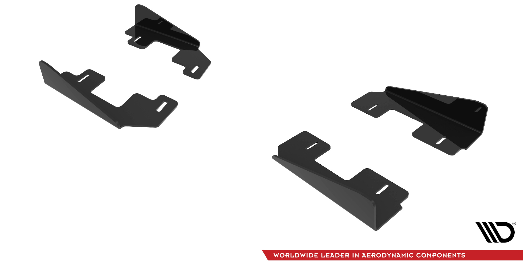Seitenschweller Flaps passend für Audi S3 / A3 S-Line 8Y / 8Y FL schwarz Hochglanz