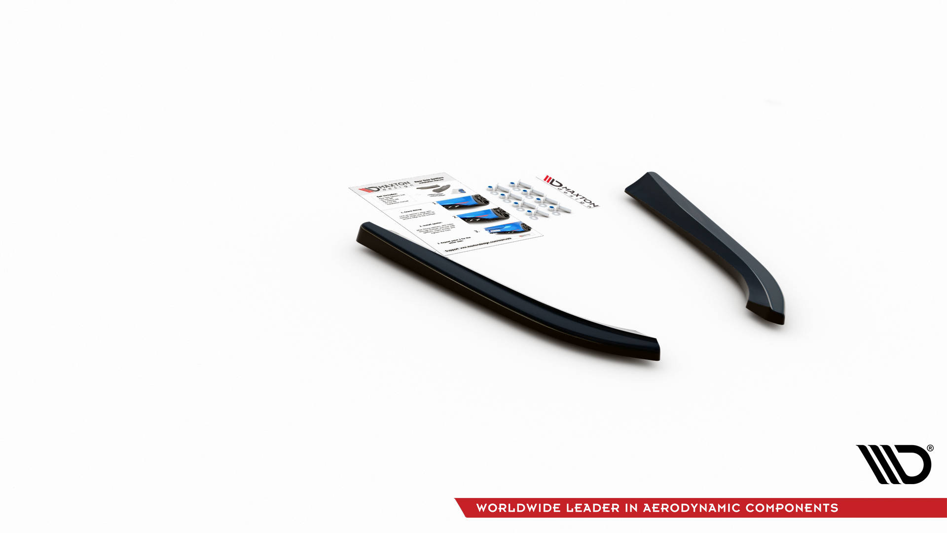 Street+ Heck Ansatz Flaps passend für Audi S8 D3 schwarz Hochglanz