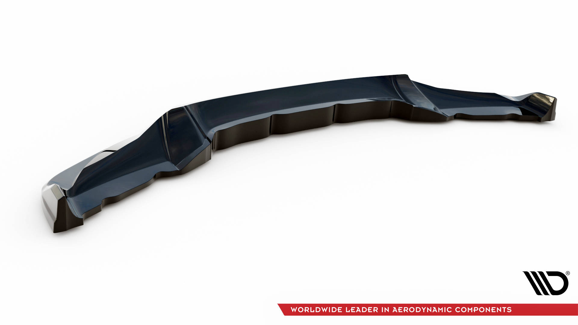 Street+ Spoilerlippe Front Ansatz V.3 passend für BMW X6 M-Paket F16 schwarz Hochglanz