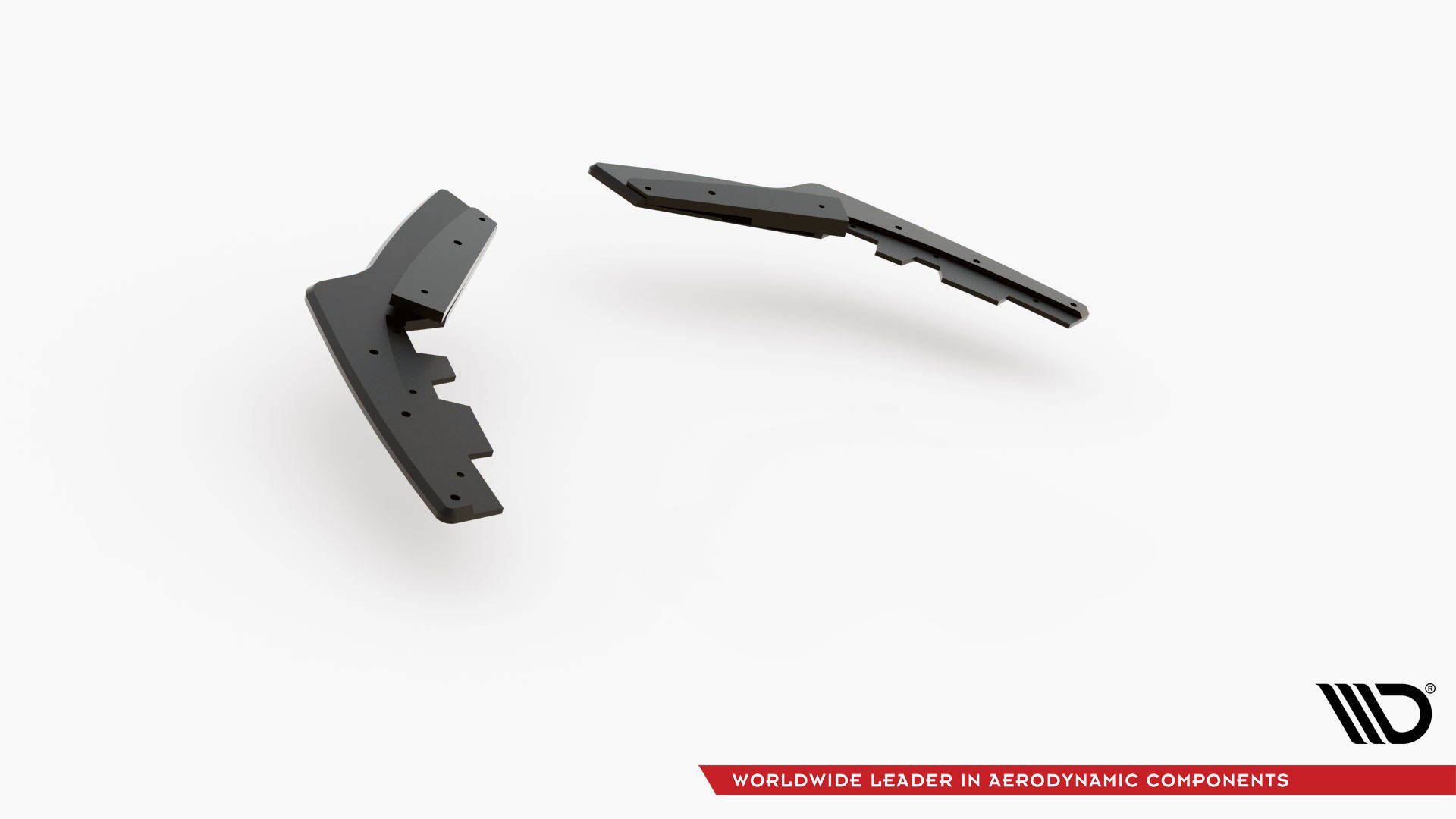 Street Pro Heck Ansatz Flaps V.2 passend für BMW 1er F20 M140i schwarz Hochglanz