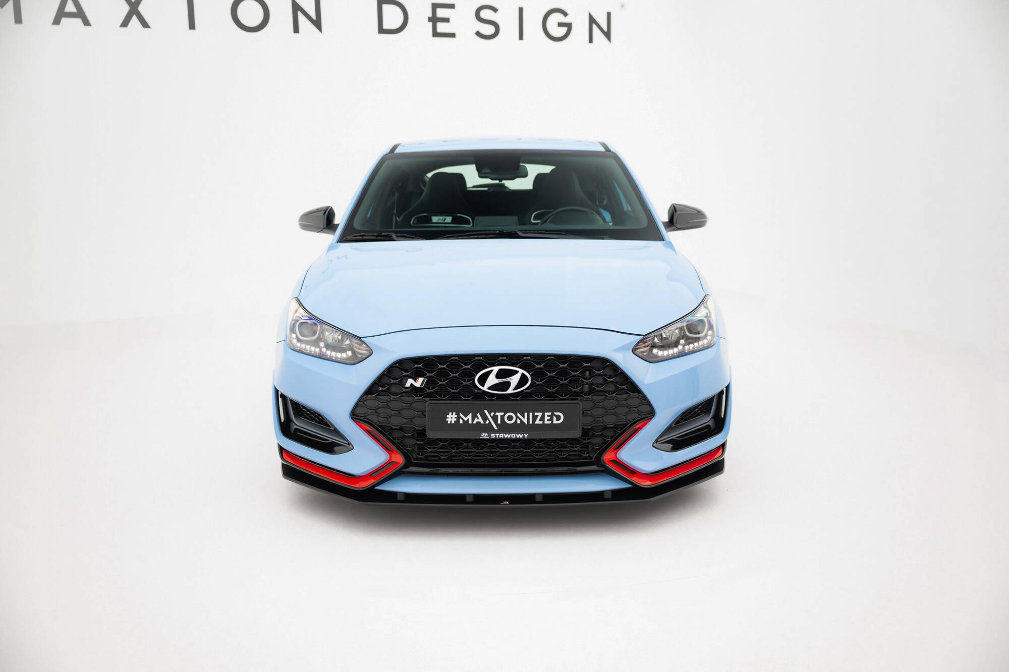 Street Pro Spoilerlippe Front Ansatz passend für Hyundai Veloster N Mk2