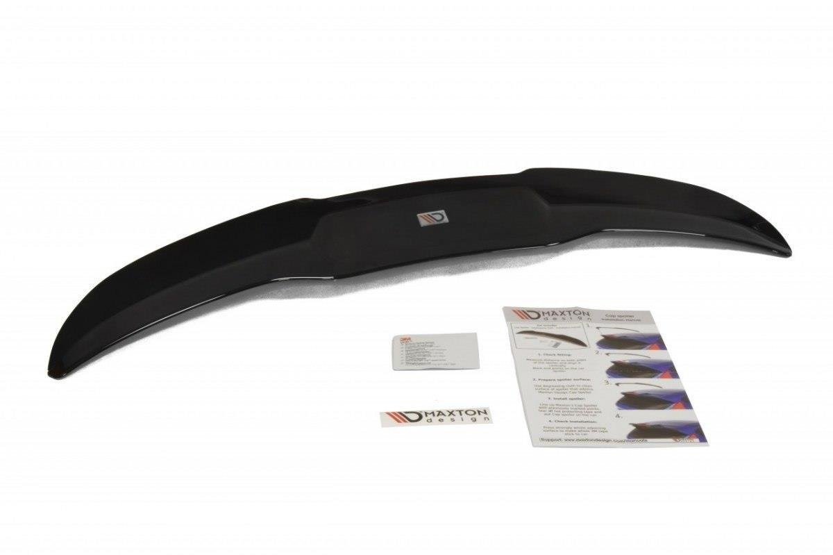 Spoiler CAP für Seat Leon MS Design Mk2 schwarz Hochglanz