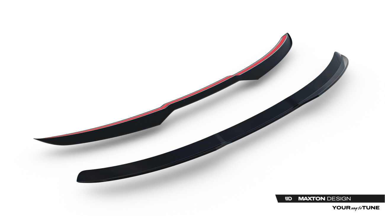 Heckspoiler Lippe passend für Opel Grandland Mk1 schwarz Hochglanz