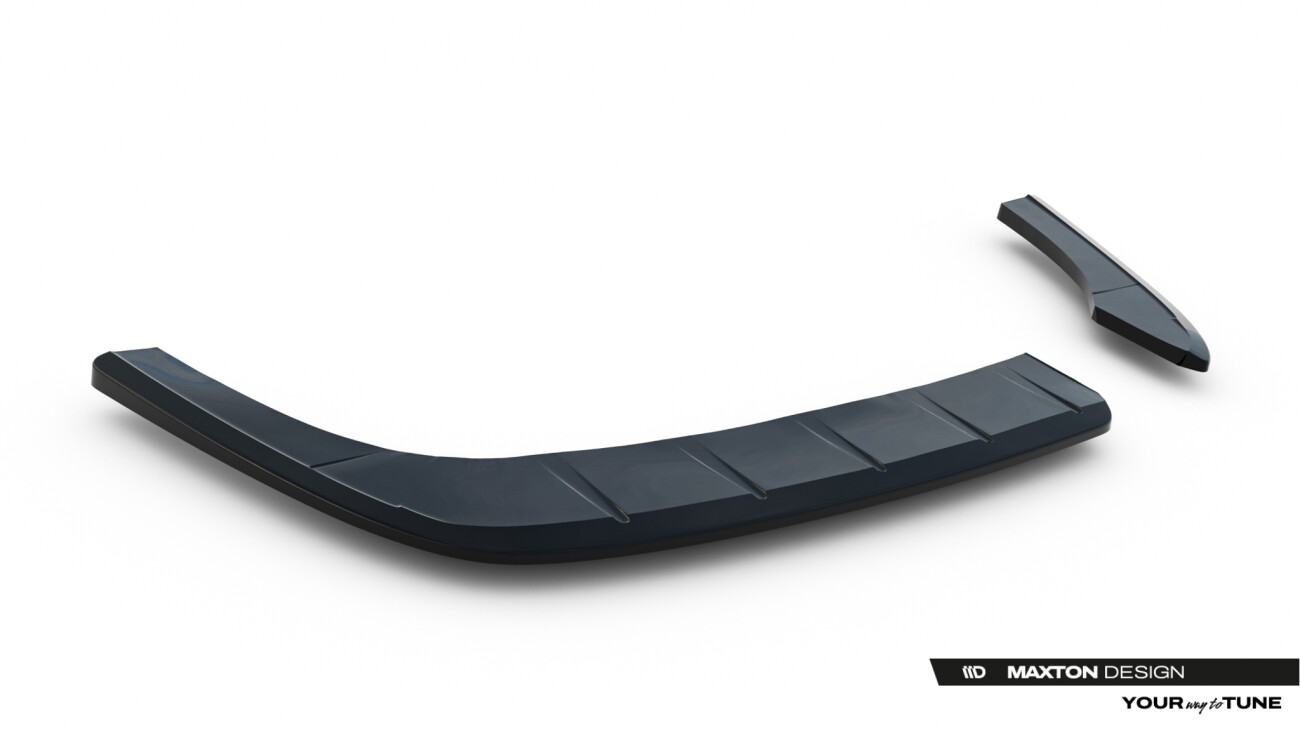 Diffusor Flaps V.1 passend für Hyundai I30 N-Line Wagon Mk3 Facelift schwarz Hochglanz