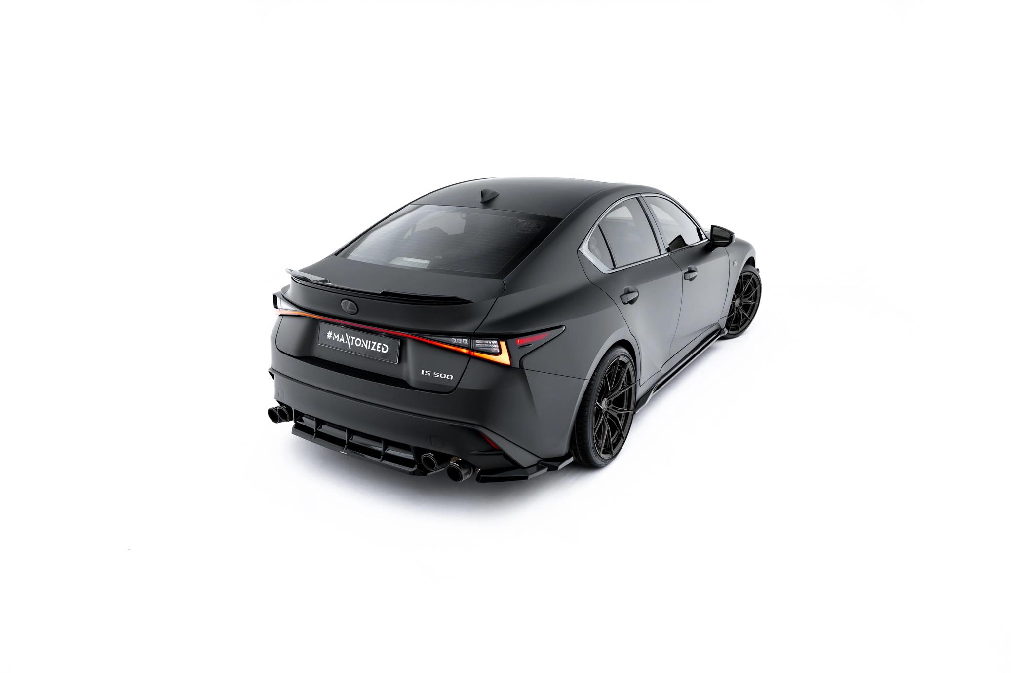 Heckspoiler Lippe passend für Lexus IS 500 Mk3 Facelift 2 XE30 schwarz Hochglanz