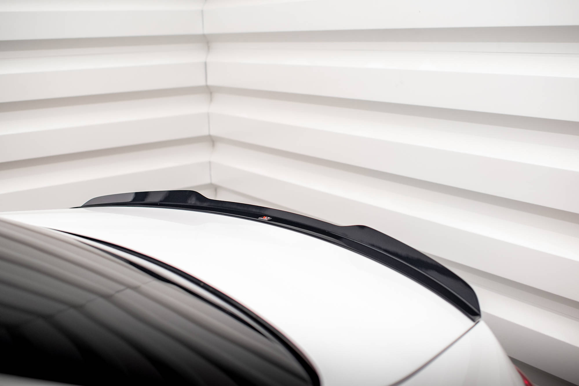 Heck Spoiler Aufsatz Abrisskante passend für Mercedes E Limousine AMG-Line W213 FL schwarz Hochglanz