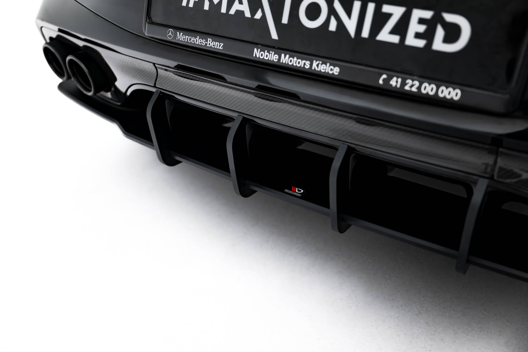Street Pro Heckschürze Heck Ansatz Diffusor passend für Mercedes-AMG CLE 53 C236